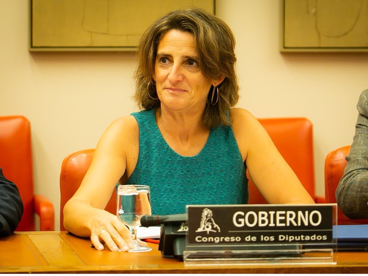 La vicepresidenta cuarta y ministra para la Transición Ecológica y Reto demográfico, Teresa Ribera.