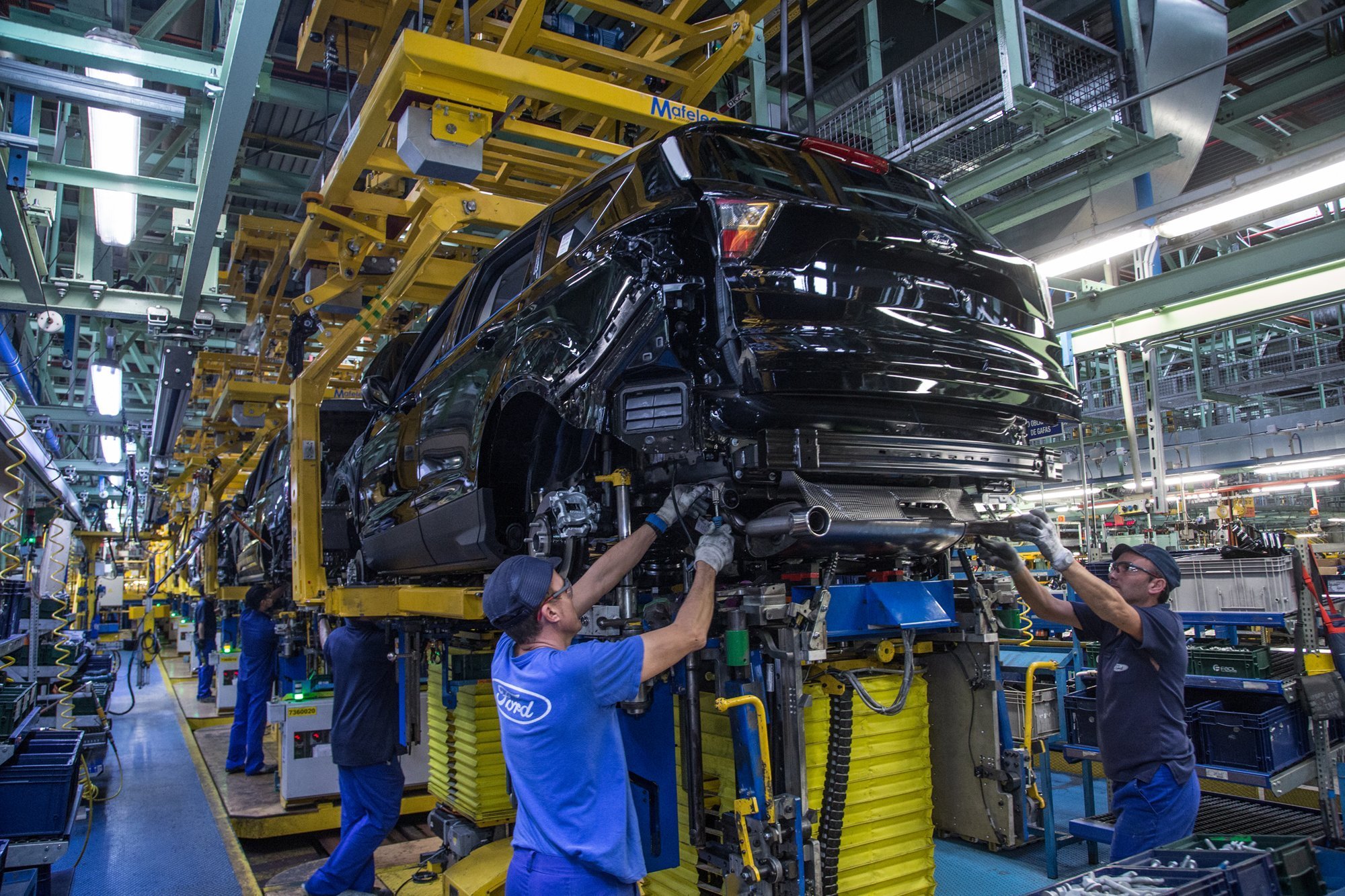 La fábrica de Ford en Almussafes (Valencia)