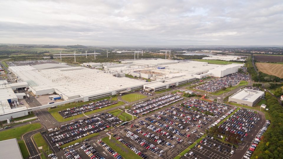 Fábrica de Nissan en Sunderland (Reino Unido).