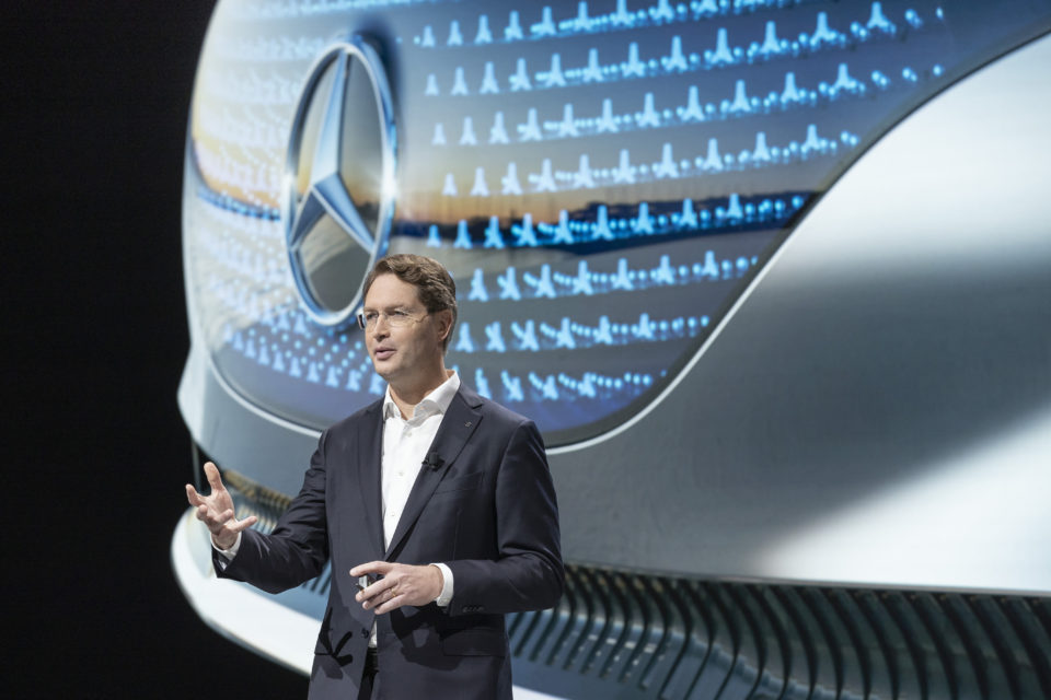 El CEO de Daimler, Ola Källenius, en la presentación de la nueva estrategia de la compañía, el pasado 6 de octubre.