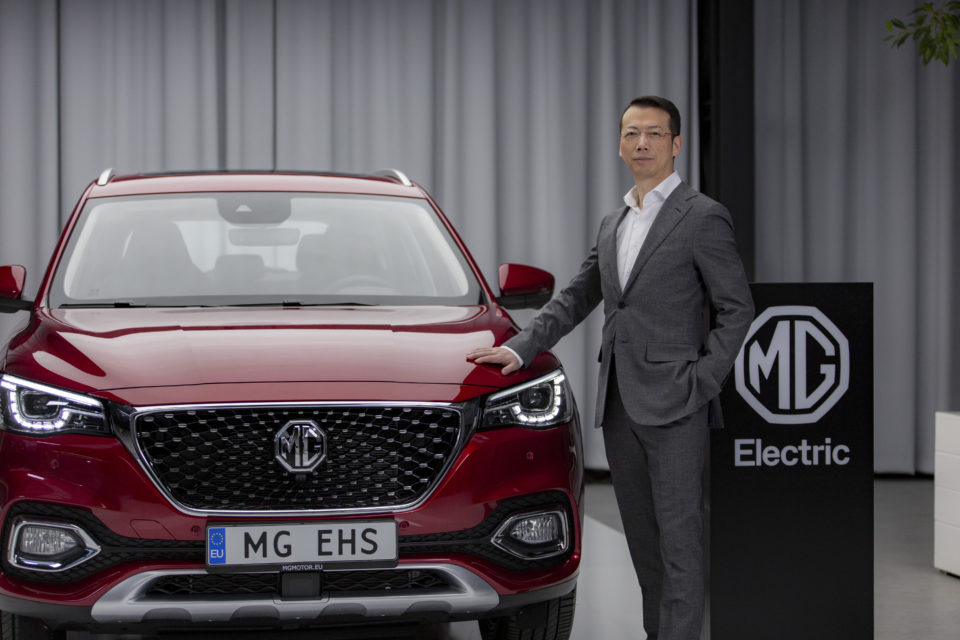 El CEO de MG Motor Europa, Matt Lei.