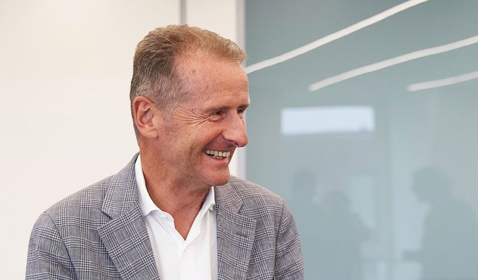 El CEO del Grupo Volkswagen, Herbert Diess.