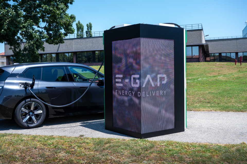 La nueva estación de recarga de E-Gap podrá suministrar hasta 230 kW