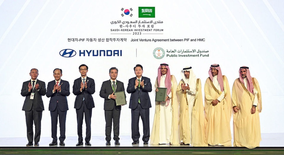 Hyundai establecerá una fábrica en Arabia Saudí de hasta 50.000 coches anuales